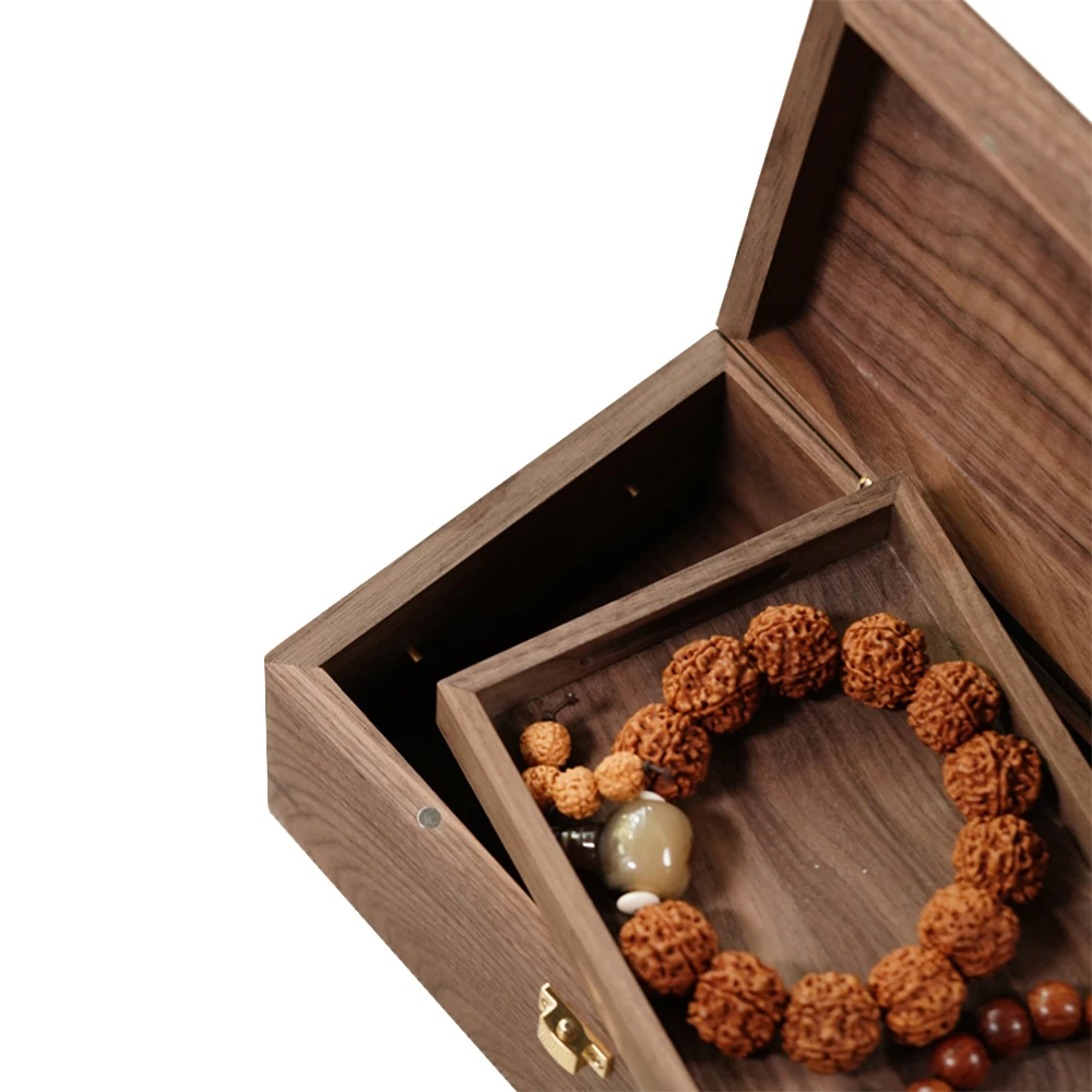 Большая шкатулка для драгоценностей из орехового дерева, 2-слойная коробка для хранения из цельного дерева с выдвижным ящиком для серег, колец, ожерелий, коробка из орехового дерева ручной работы
Большая шкатулка для драгоценностей из орехового дерева, 2-слойная коробка для хранения из цельного дерева с выдвижным ящиком для серег, колец, ожерелий, коробка из орехового дерева ручной работы