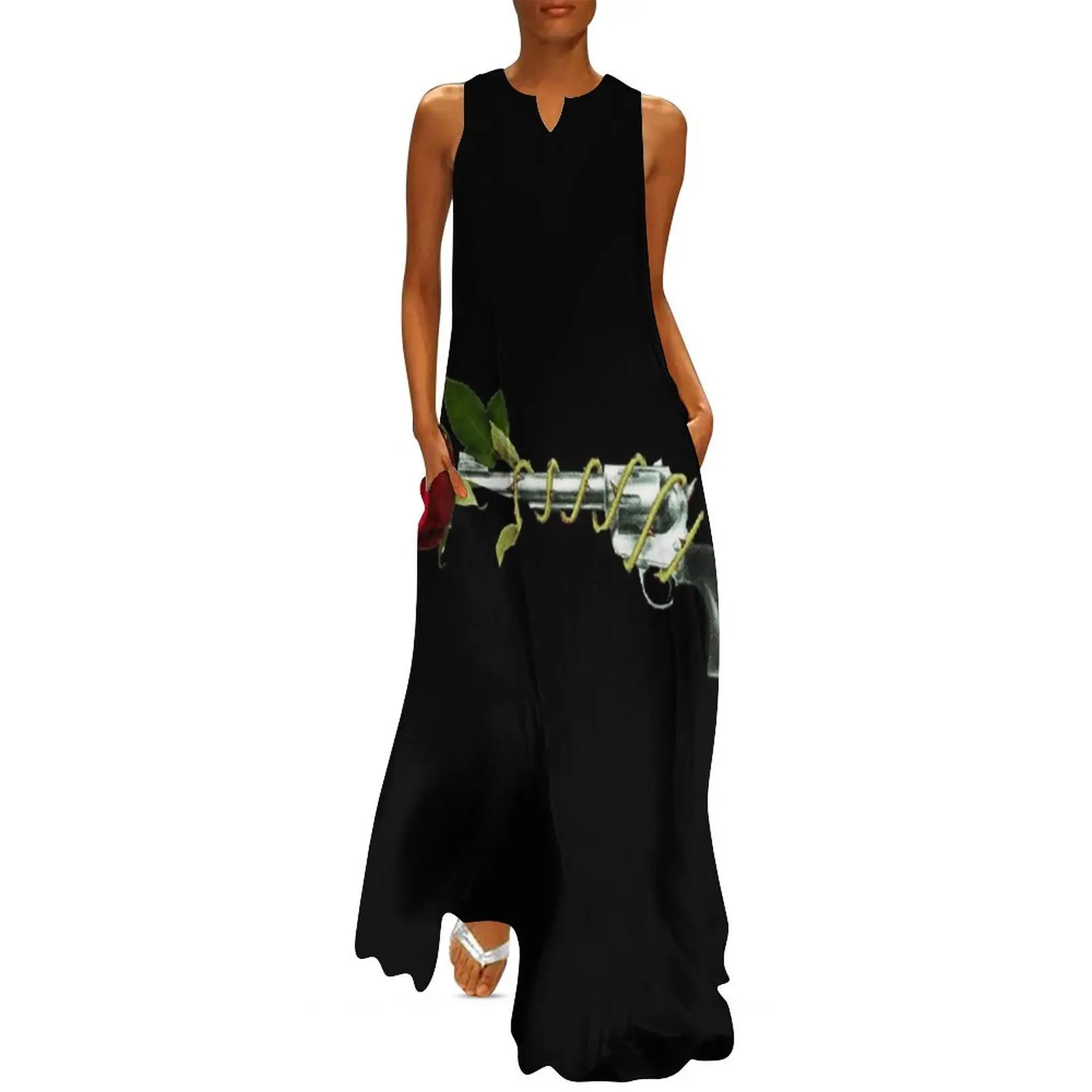 Guns and Roses vv3b Long Dress Summer women's clothing women's dresses luxury Dress
Guns and Roses vv3b Long Dress Summer women's clothing women's dresses luxury Dress