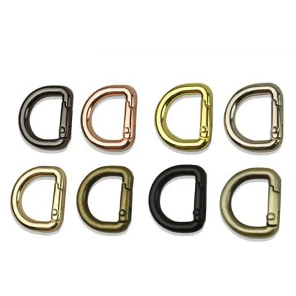 2pcs Multicolors Plated Gate Buckle New 25*18mm Zinc Alloy Spring D Ring D-Shape Push Trigger Outdoor Tool
2pcs Multicolors Plated Gate Buckle New 25*18mm Zinc Alloy Spring D Ring D-Shape Push Trigger Outdoor Tool