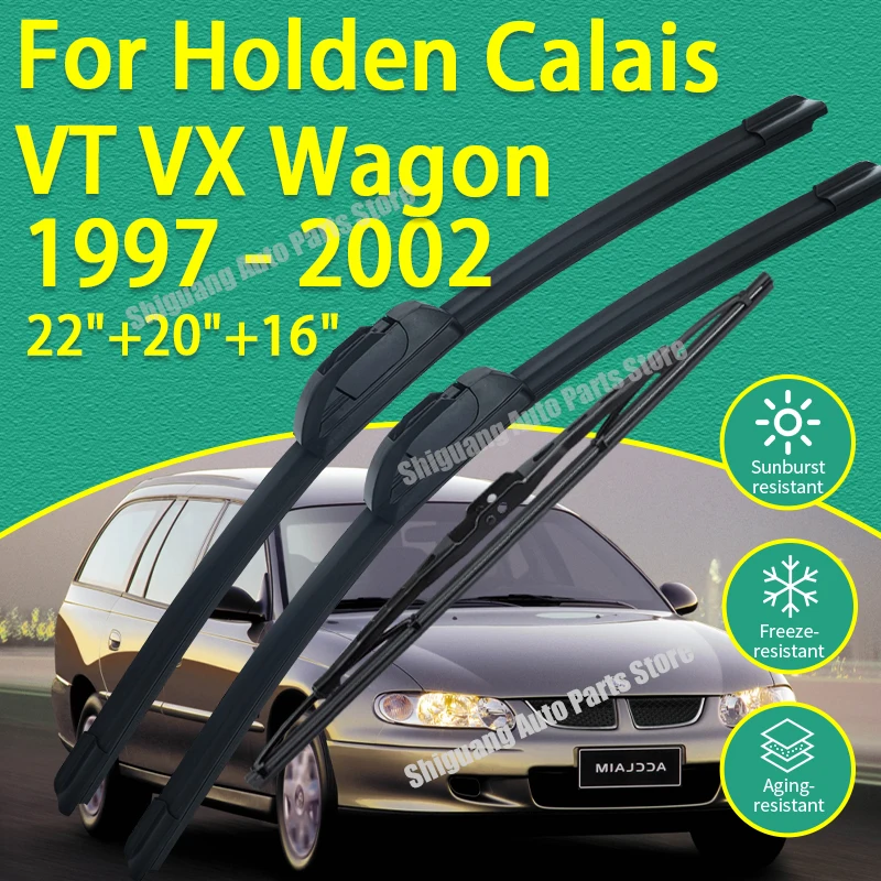 Front Rear Silicone Coating Wipers for Holden Commodore Calais VT VX Wagon 1997 - 2002 Car Wiper Windshield Windscreen Blades
Front Rear Silicone Coating Wipers for Holden Commodore Calais VT VX Wagon 1997 - 2002 Car Wiper Windshield Windscreen Blades
