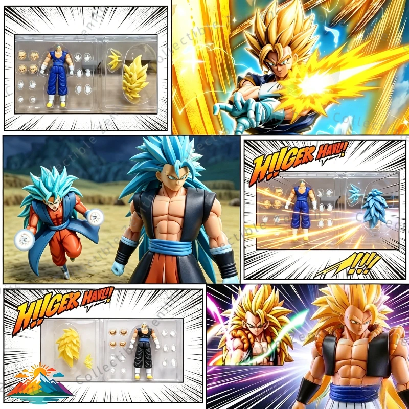 Goku Super Three Super Three Vegett Third Party Dragon Ball SHF3.0 Actuable Character Figure Model Gift Collection In Stock
Goku Super Three Super Three Vegett Third Party Dragon Ball SHF3.0 Actuable Character Figure Model Gift Collection In Stock