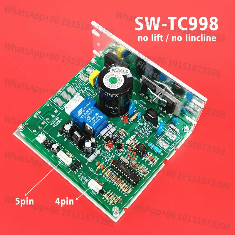 SW-TC998 CD-TC998 ROHS Replacement Treadmill Mainboard lower Control board Driver power supply board Controller Circuit board
SW-TC998 CD-TC998 ROHS Replacement Treadmill Mainboard lower Control board Driver power supply board Controller Circuit board