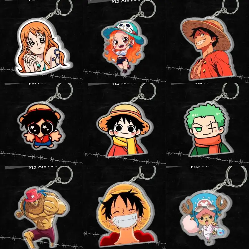 Акриловый брелок для ключей с персонажами One Piece: Нами, Луффи, Ророноа Зоро, Тони Тони Чоппер. Аниме-аксессуар, подвеска для автомобильных ключей, подарок на день рождения.
Акриловый брелок для ключей с персонажами One Piece: Нами, Луффи, Ророноа Зоро, Тони Тони Чоппер. Аниме-аксессуар, подвеска для автомобильных ключей, подарок на день рождения.