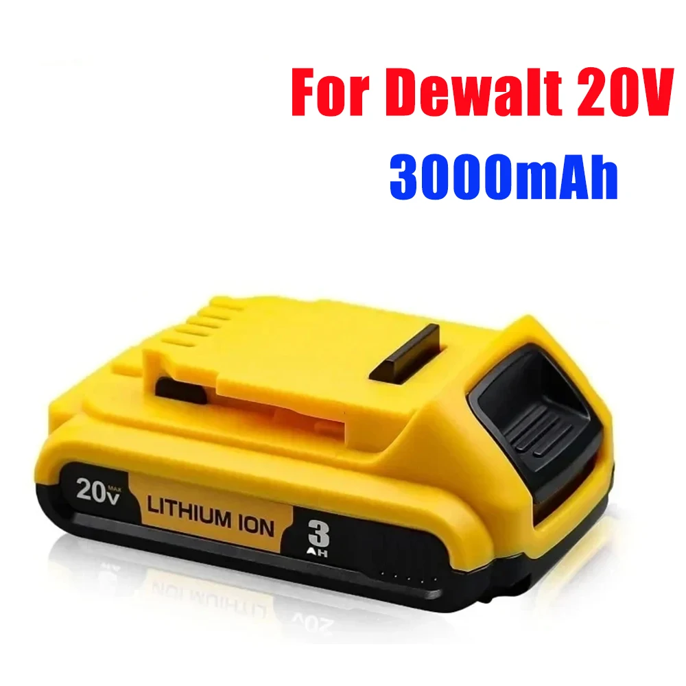 DCB203 Li ion Battery Replacement for 20V 3.0Ah DeWalt 18v 20Volt Max Batteries DCB206 DCB205 DCB204 DCB200Power Tools
DCB203 Li ion Battery Replacement for 20V 3.0Ah DeWalt 18v 20Volt Max Batteries DCB206 DCB205 DCB204 DCB200Power Tools