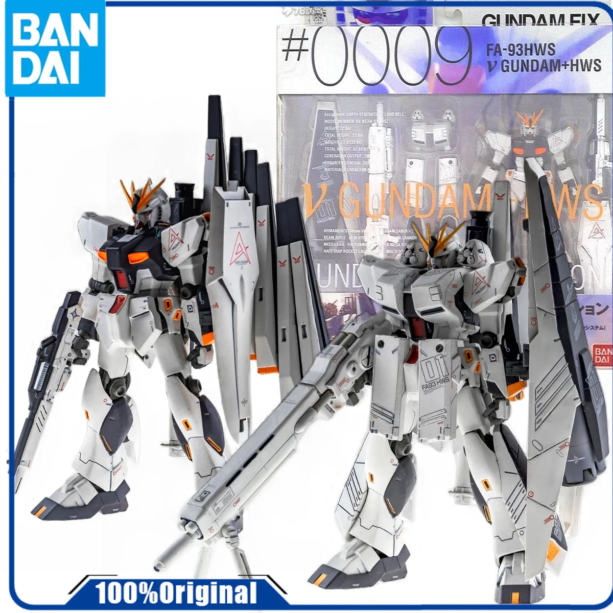 Bandai Genuine Original FIX GFF FA-93HWS V GUNDAM HWS EQUIPMENT TYPE Action Figure Toys For Boys /Girls /Kids /Christmas Gif
Bandai Genuine Original FIX GFF FA-93HWS V GUNDAM HWS EQUIPMENT TYPE Action Figure Toys For Boys /Girls /Kids /Christmas Gif