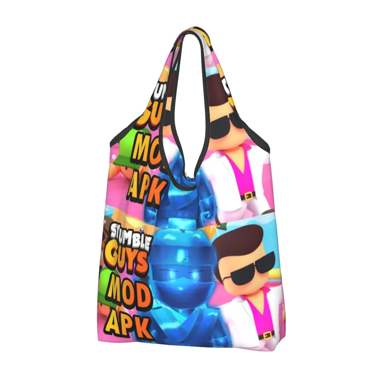 Classic Stumble Guys Game Portable Tote Shopping Bags Foldable Shopper Bag Grocery Handbag Shoulder Bag
Classic Stumble Guys Game Portable Tote Shopping Bags Foldable Shopper Bag Grocery Handbag Shoulder Bag
