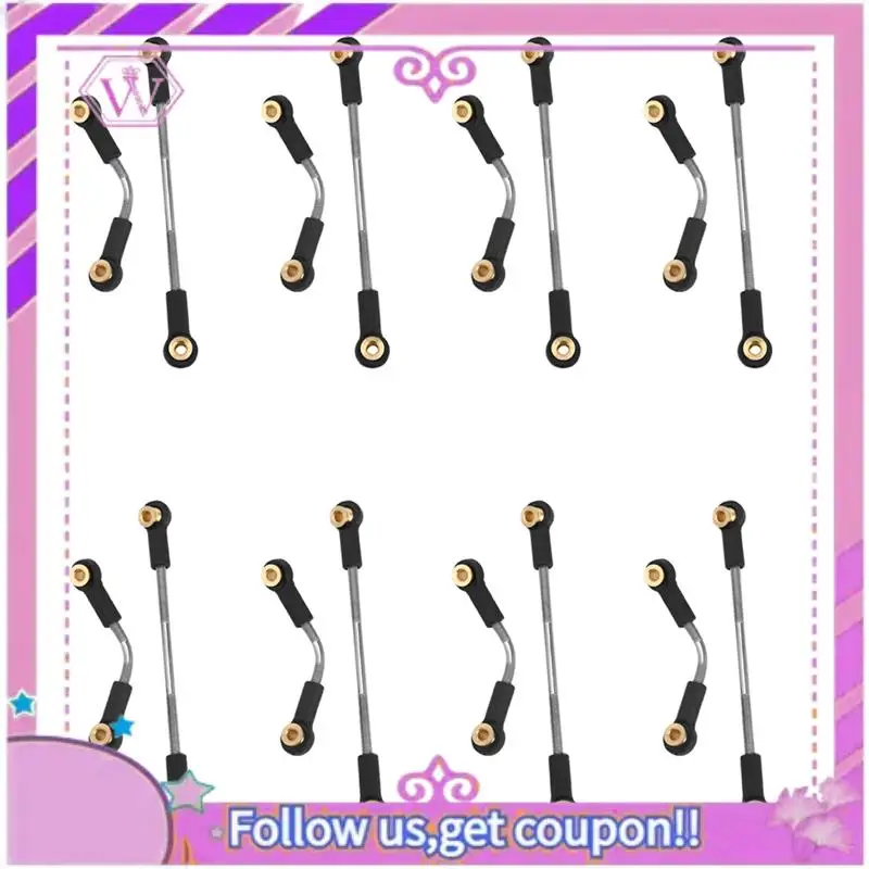 Upgraded 8 Set RC Car Steering Pull Rod Upgrade Part Metal RC Steering Rod Durable For WPL B1 B14 B24 B24 C14 C24 1/16
Upgraded 8 Set RC Car Steering Pull Rod Upgrade Part Metal RC Steering Rod Durable For WPL B1 B14 B24 B24 C14 C24 1/16