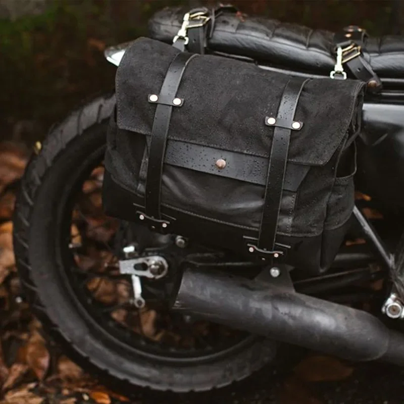 Vintage Motorcycle Side Bag Splash Waterproof Motorcycle Side Bag Rider Crossbody Helmet Bag
Vintage Motorcycle Side Bag Splash Waterproof Motorcycle Side Bag Rider Crossbody Helmet Bag