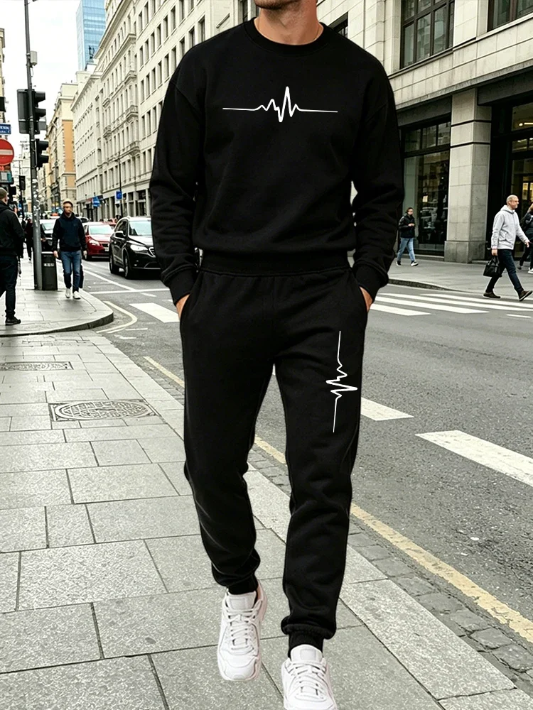 2026 New Arrival Men Pullover Set Autumn Winter Daily Casual Fashion Crew Neck Long Sleeve Outfit Male Home Outdoor Comfort Suit
2026 New Arrival Men Pullover Set Autumn Winter Daily Casual Fashion Crew Neck Long Sleeve Outfit Male Home Outdoor Comfort Suit