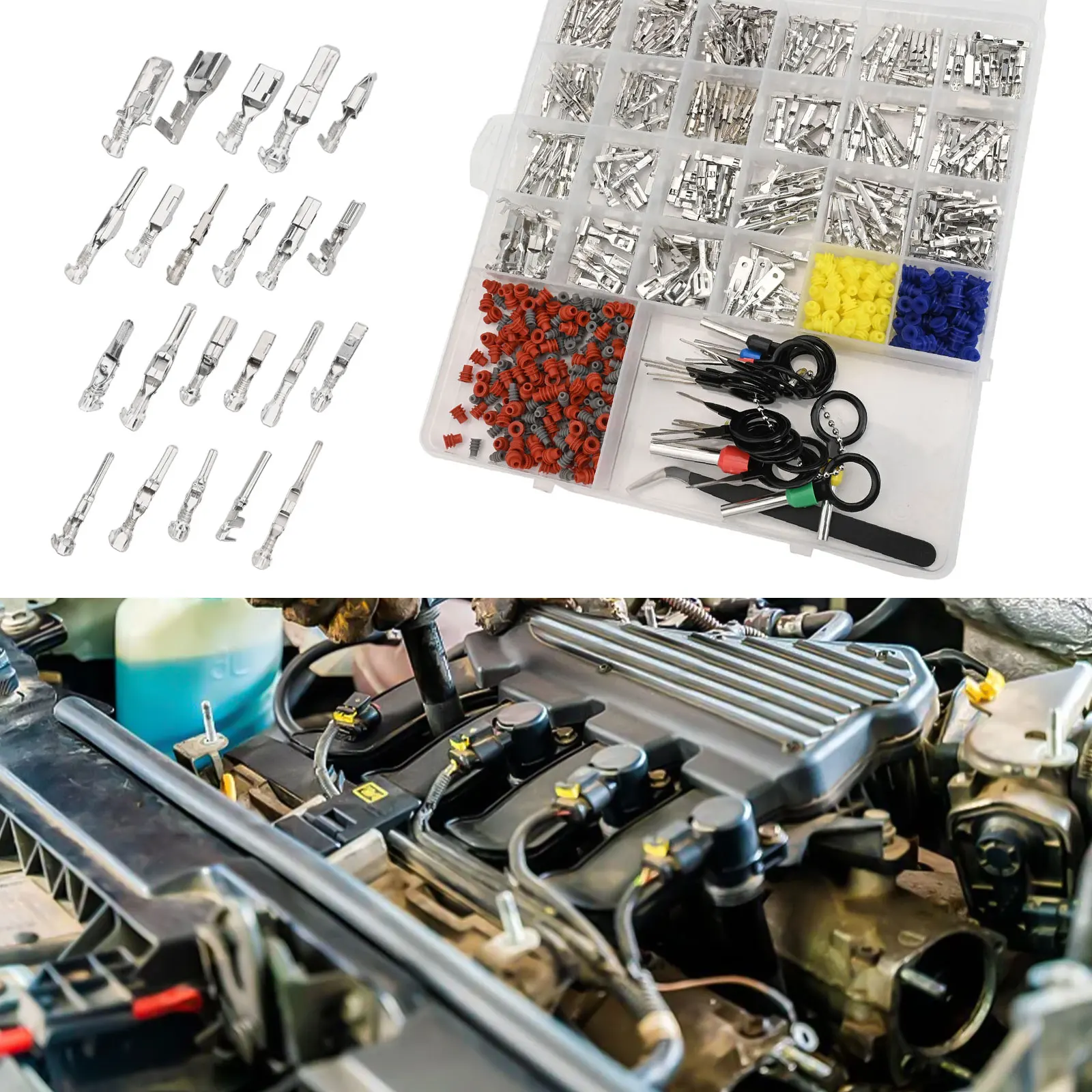 6-контактный разъем, автомобильный электрический провод, клемма 1/1,5/1,8/2,2/2,8/3,5/4,8/6,3 мм, электрический разъем для удаления вилки, мужской и женский обжим 
6-контактный разъем, автомобильный электрический провод, клемма 1/1,5/1,8/2,2/2,8/3,5/4,8/6,3 мм, электрический разъем для удаления вилки, мужской и женский обжим