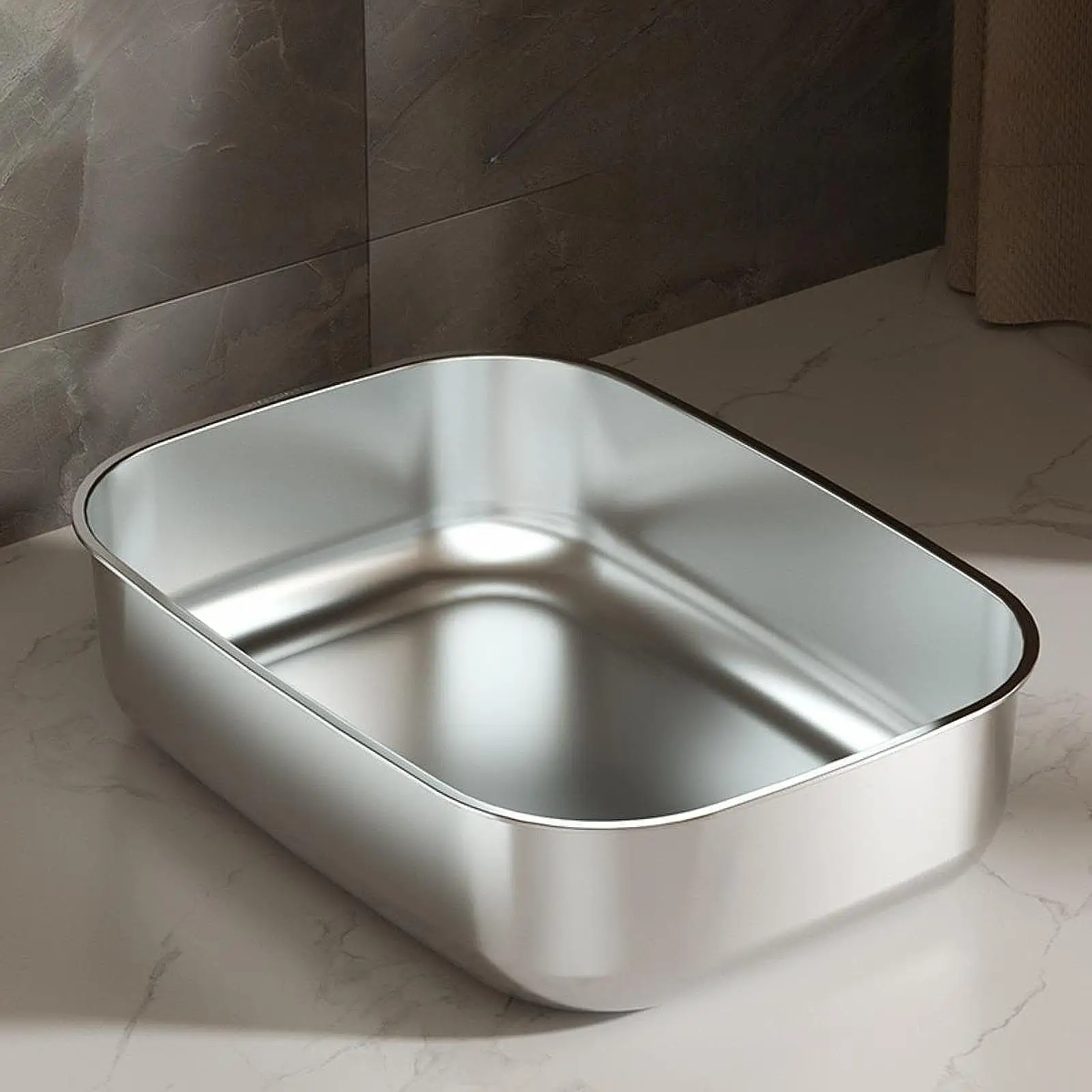 Cat Litter Box Indoor Litter Tray Pet Toilet Supplies Multifunctional Rustproof
Cat Litter Box Indoor Litter Tray Pet Toilet Supplies Multifunctional Rustproof