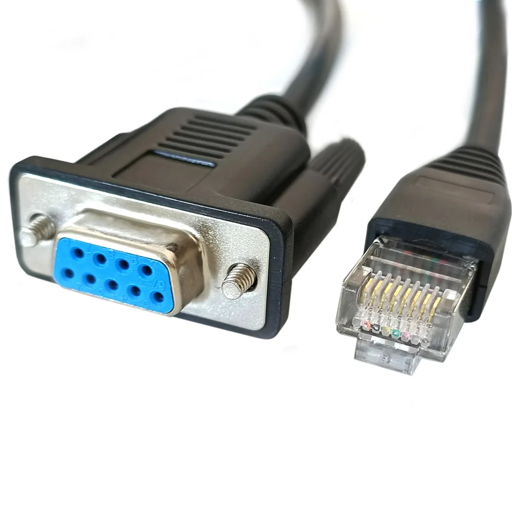 CANNON9 Dsub 9P Female STD to RJ45 Cable FX1200C FX1300A FX-PC Serial Cable
CANNON9 Dsub 9P Female STD to RJ45 Cable FX1200C FX1300A FX-PC Serial Cable