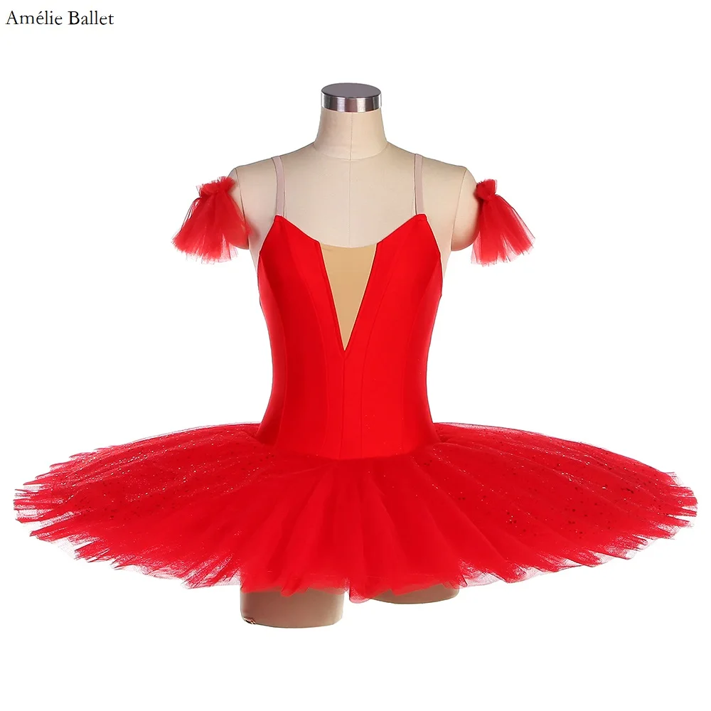 BLL481 Adult Girls Red Spandex Pre-professional Ballet Tutu Stage Performance Ballet Costume Tutus 5 Colors
BLL481 Adult Girls Red Spandex Pre-professional Ballet Tutu Stage Performance Ballet Costume Tutus 5 Colors