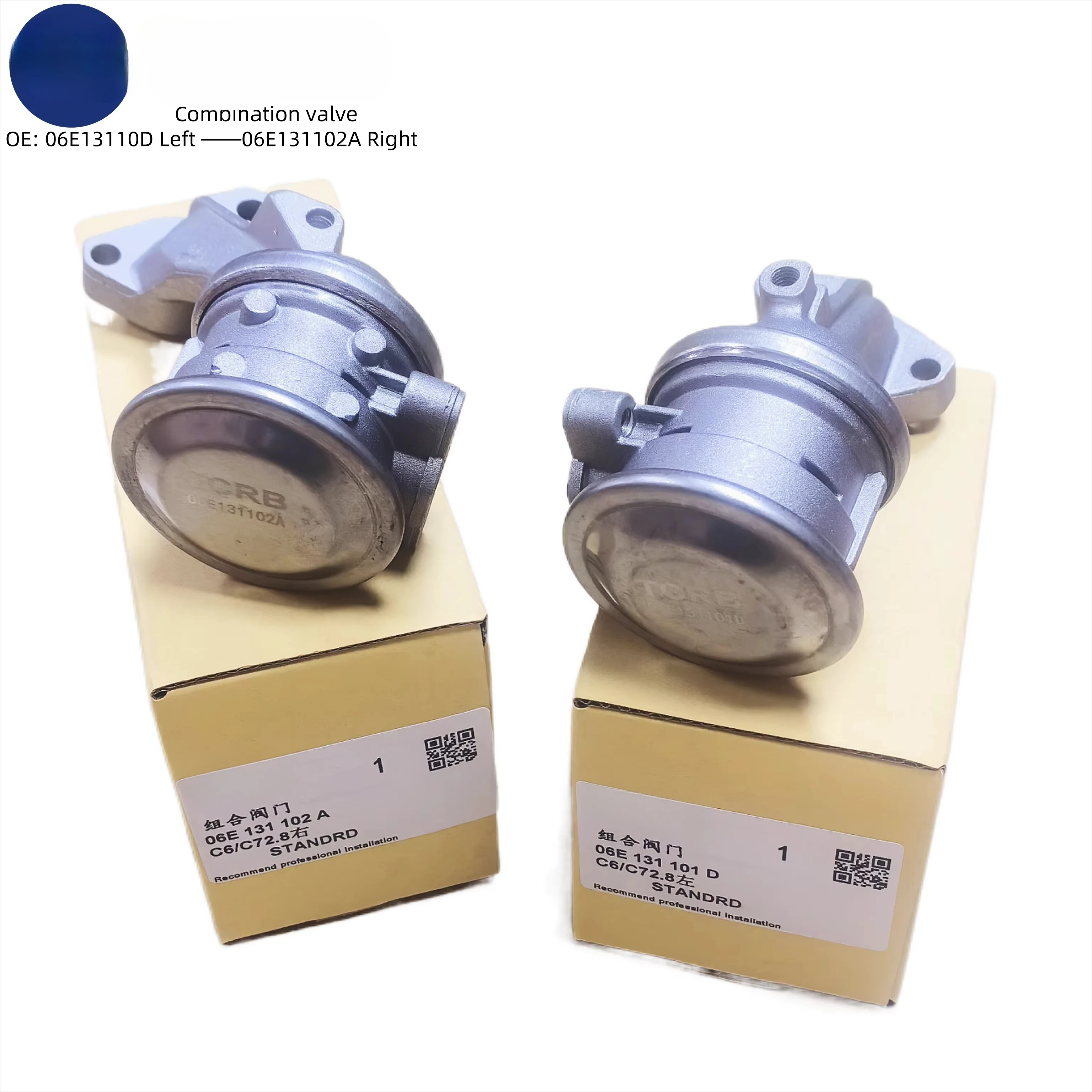High Quality Combination Valve Left 06E131101D Right 06E131102A for A5 Q5 S5 A6 A6L A7 2008- OE Replacement Brand New TCRB
High Quality Combination Valve Left 06E131101D Right 06E131102A for A5 Q5 S5 A6 A6L A7 2008- OE Replacement Brand New TCRB
