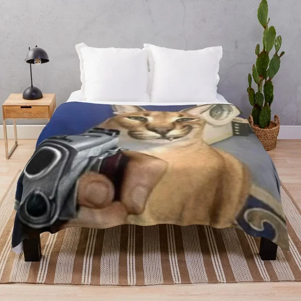 Gangster Floppa Throw Blanket Color Fast Cozy Throw Blanket
Gangster Floppa Throw Blanket Color Fast Cozy Throw Blanket