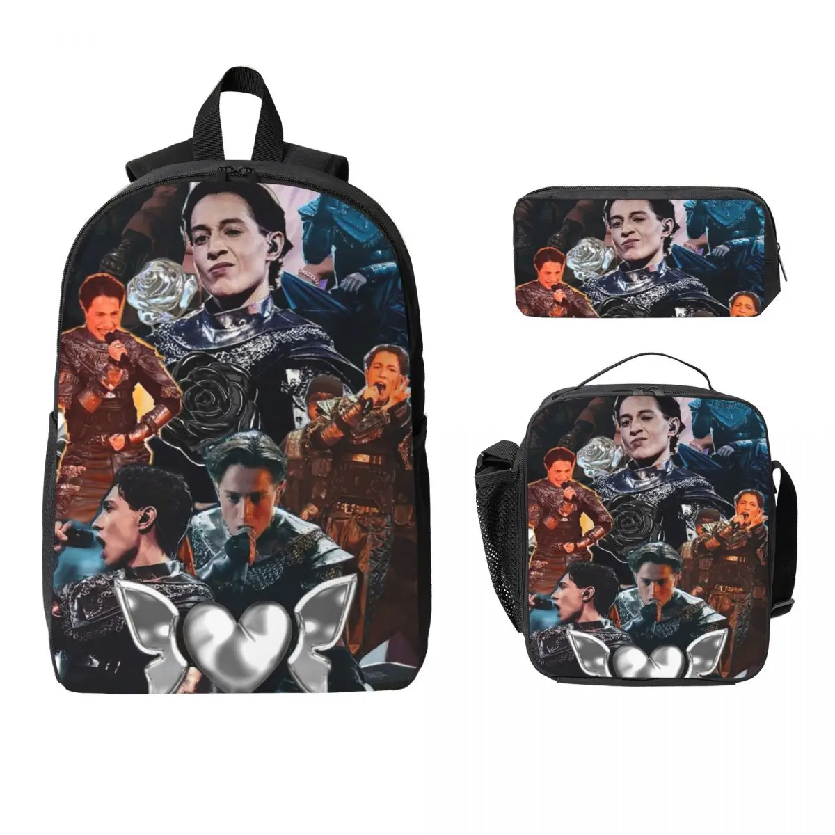 Kyle Alessandro Backpack Student BookBag School Bag Laptop Shoulder Bags 3ps Insulated Lunch Bag Pencil Case
Kyle Alessandro Backpack Student BookBag School Bag Laptop Shoulder Bags 3ps Insulated Lunch Bag Pencil Case