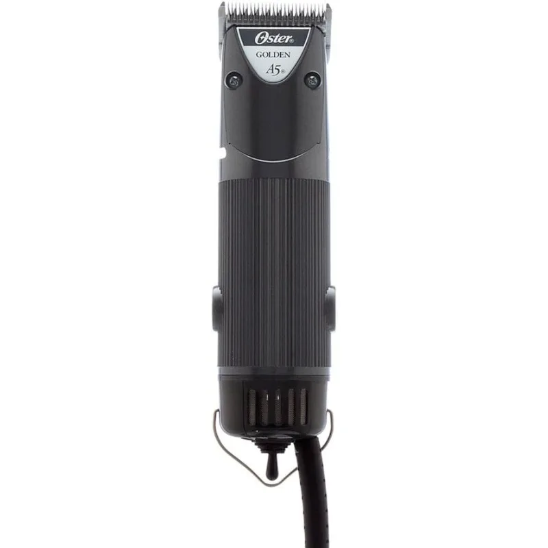 Двухскоростные машинки для стрижки животных Oster Golden A5 со съемным лезвием CryogenX, размер 10, (078005-140-002)
Двухскоростные машинки для стрижки животных Oster Golden A5 со съемным лезвием CryogenX, размер 10, (078005-140-002)