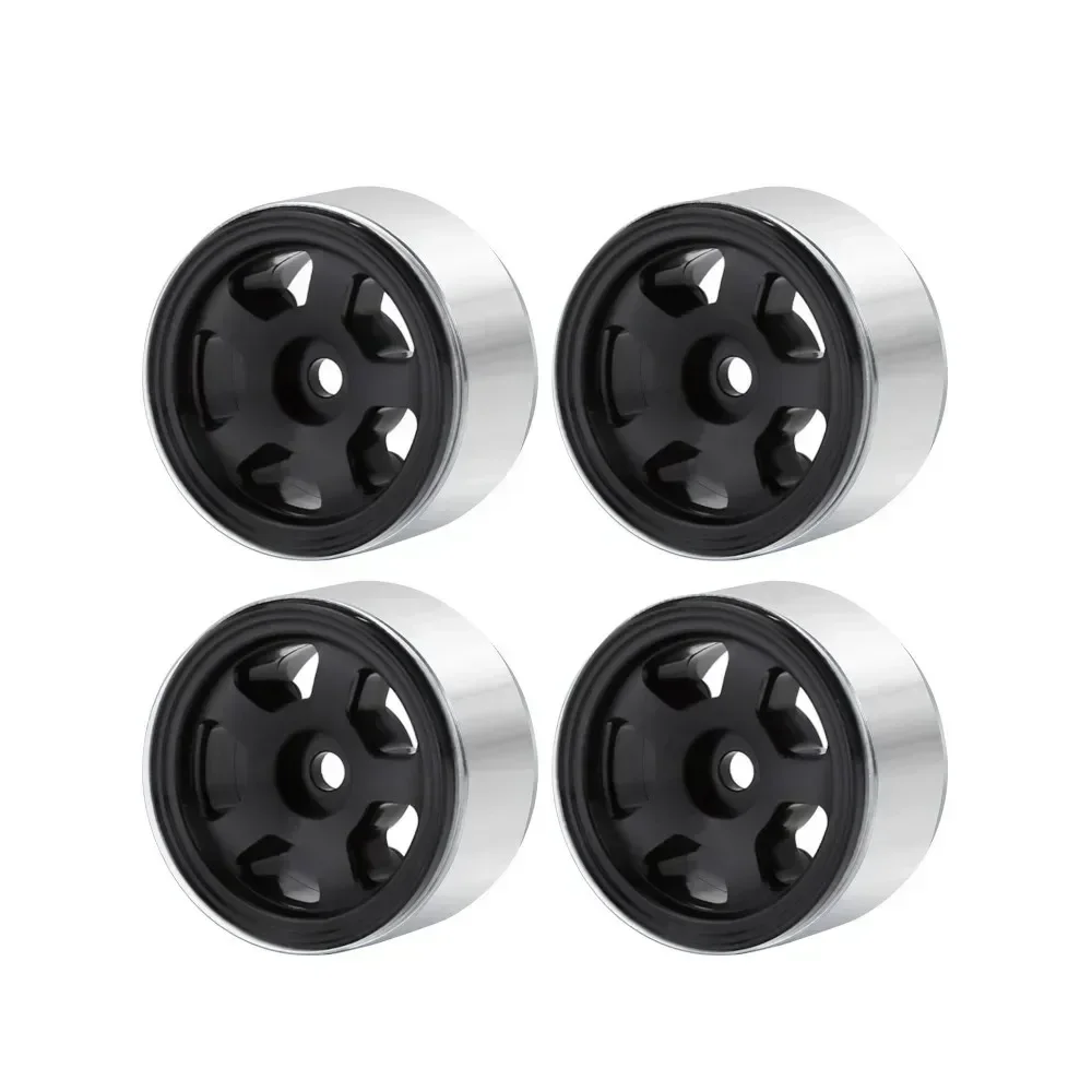 4PCS 1.0" CNC Metal Beadlock Wheel Rims for 1/24 RC Crawler Car Axial SCX24 90081 AXI00002 Deadbolt Chevrolet B-17 Betty
4PCS 1.0" CNC Metal Beadlock Wheel Rims for 1/24 RC Crawler Car Axial SCX24 90081 AXI00002 Deadbolt Chevrolet B-17 Betty