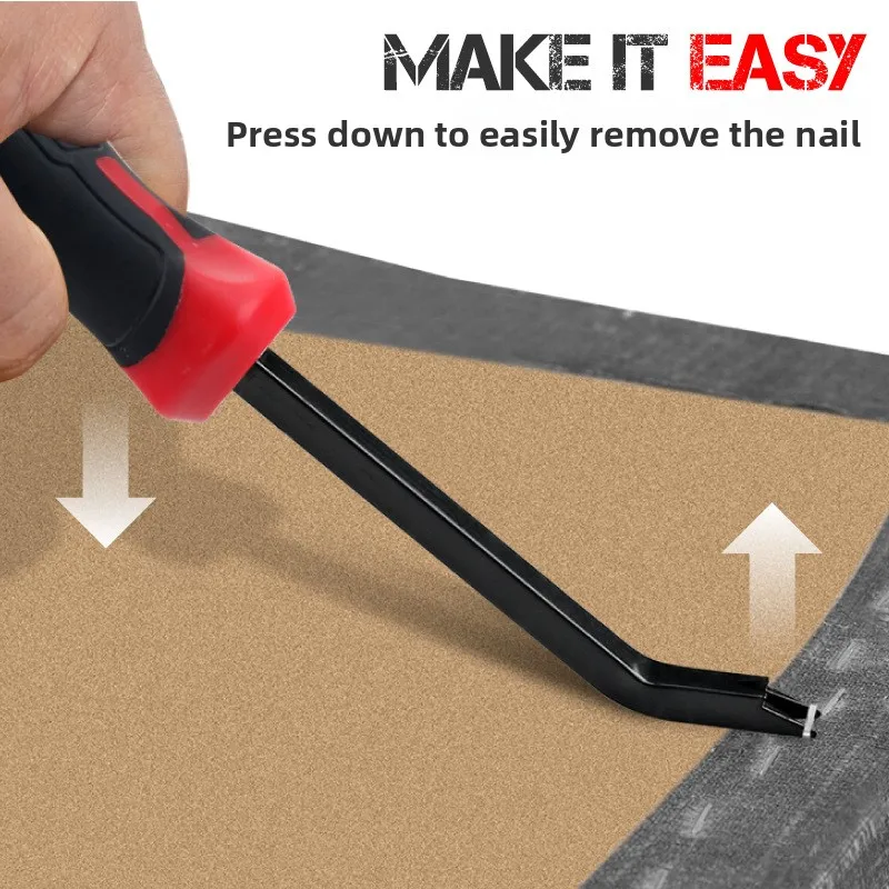 Многофункциональный гвоздодер высокой твердости с пластиковой ручкой, ручной инструмент для удаления гвоздей в деревообработке, ремонта ящика
Многофункциональный гвоздодер высокой твердости с пластиковой ручкой, ручной инструмент для удаления гвоздей в деревообработке, ремонта ящика
