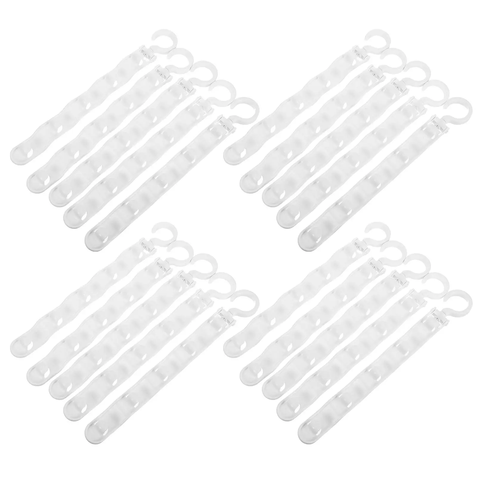 20Pcs Space Saving Hanger Hooks Metallic Finish 5-Layer Closet Organizer Storage Space Saver Clothes Hanger Connector Wardrobe
20Pcs Space Saving Hanger Hooks Metallic Finish 5-Layer Closet Organizer Storage Space Saver Clothes Hanger Connector Wardrobe