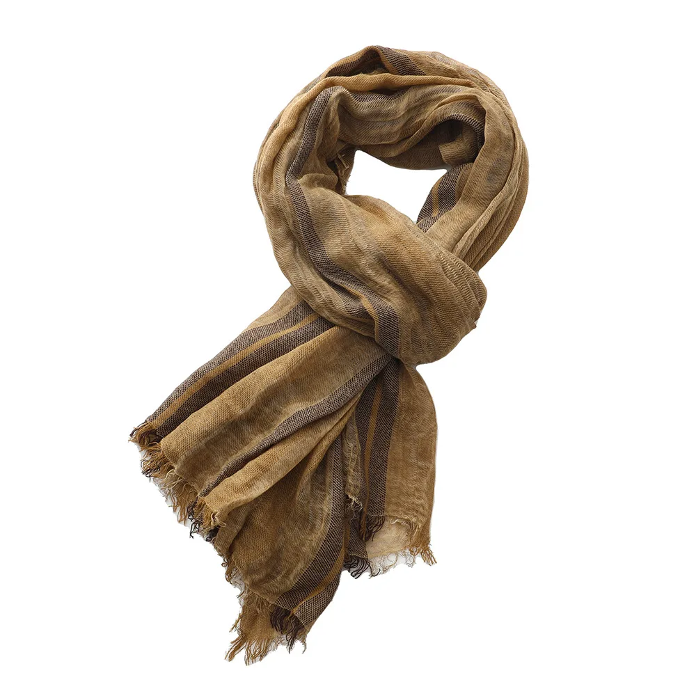 Autumn Winter Men Scarf Cotton Linen Striped Scarves Warm Neckerchief Pashmina Casual Male Accessories Bufandas Shawls
Autumn Winter Men Scarf Cotton Linen Striped Scarves Warm Neckerchief Pashmina Casual Male Accessories Bufandas Shawls