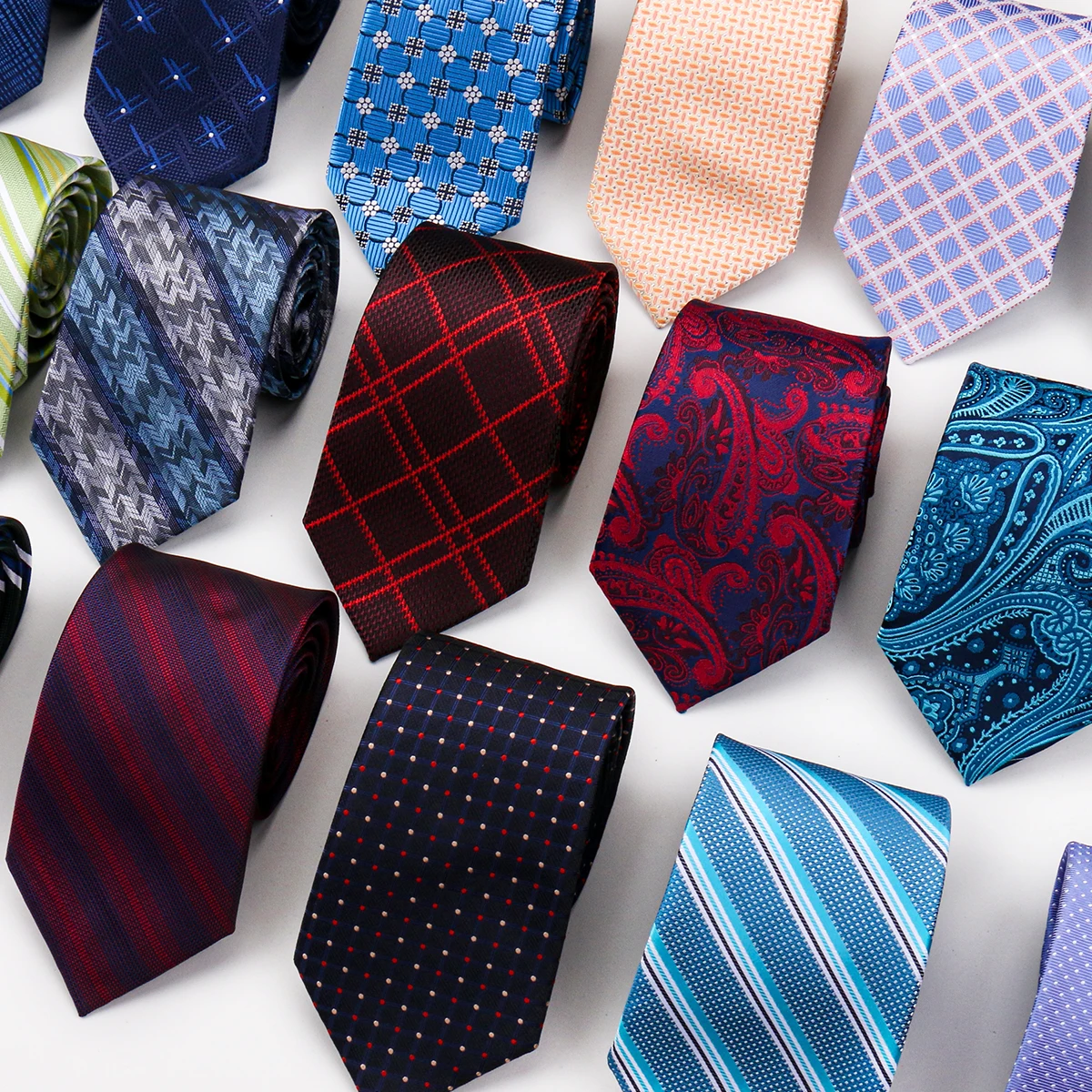 58 Styles Men Ties Brand New Luxury Classic Stripe Formal Accessories Paisley Floral Polka Dot Patterns Wedding Business
58 Styles Men Ties Brand New Luxury Classic Stripe Formal Accessories Paisley Floral Polka Dot Patterns Wedding Business