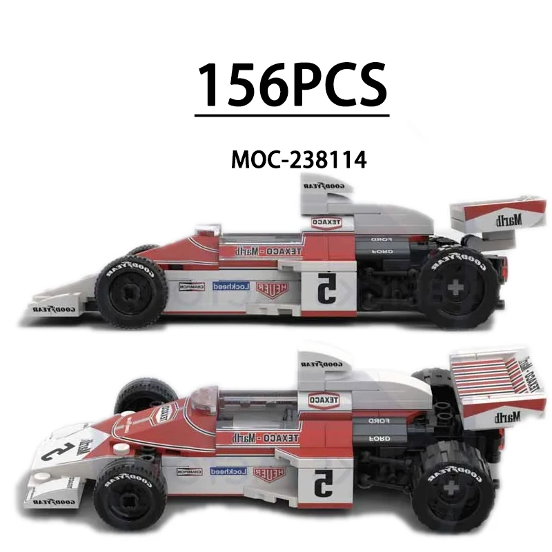 MOC-238114 M23 Racing Car Model, 156 Pieces, Suitable As An Adult Birthday Gift, Christmas Toy Gift, Building Block Toy
MOC-238114 M23 Racing Car Model, 156 Pieces, Suitable As An Adult Birthday Gift, Christmas Toy Gift, Building Block Toy