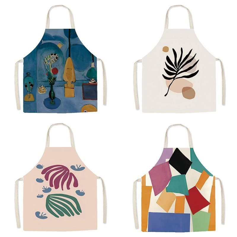 Small Atmosphere Young People Apron Kitchen Household Printed Smock Warm And Fresh Cooking Waist Fashionable Linen
Small Atmosphere Young People Apron Kitchen Household Printed Smock Warm And Fresh Cooking Waist Fashionable Linen