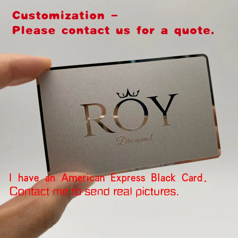 custom.DU Silver Mirror Stainless Steel Metal Business Visiting Cards
custom.DU Silver Mirror Stainless Steel Metal Business Visiting Cards