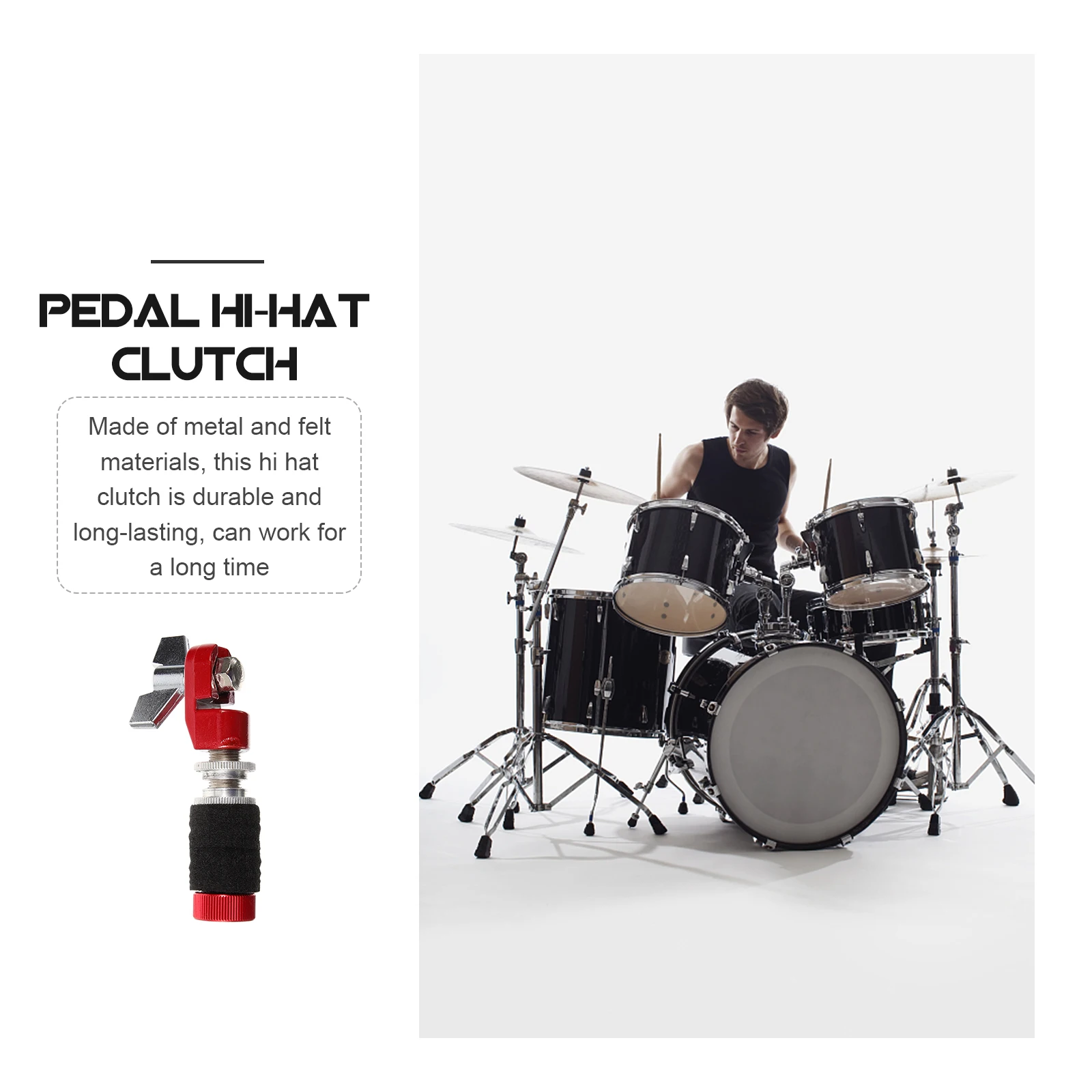 Drum Hardware Accessories Hi Hat Clutch Accessory Hi-hat Musical Instrument Replacement
Drum Hardware Accessories Hi Hat Clutch Accessory Hi-hat Musical Instrument Replacement