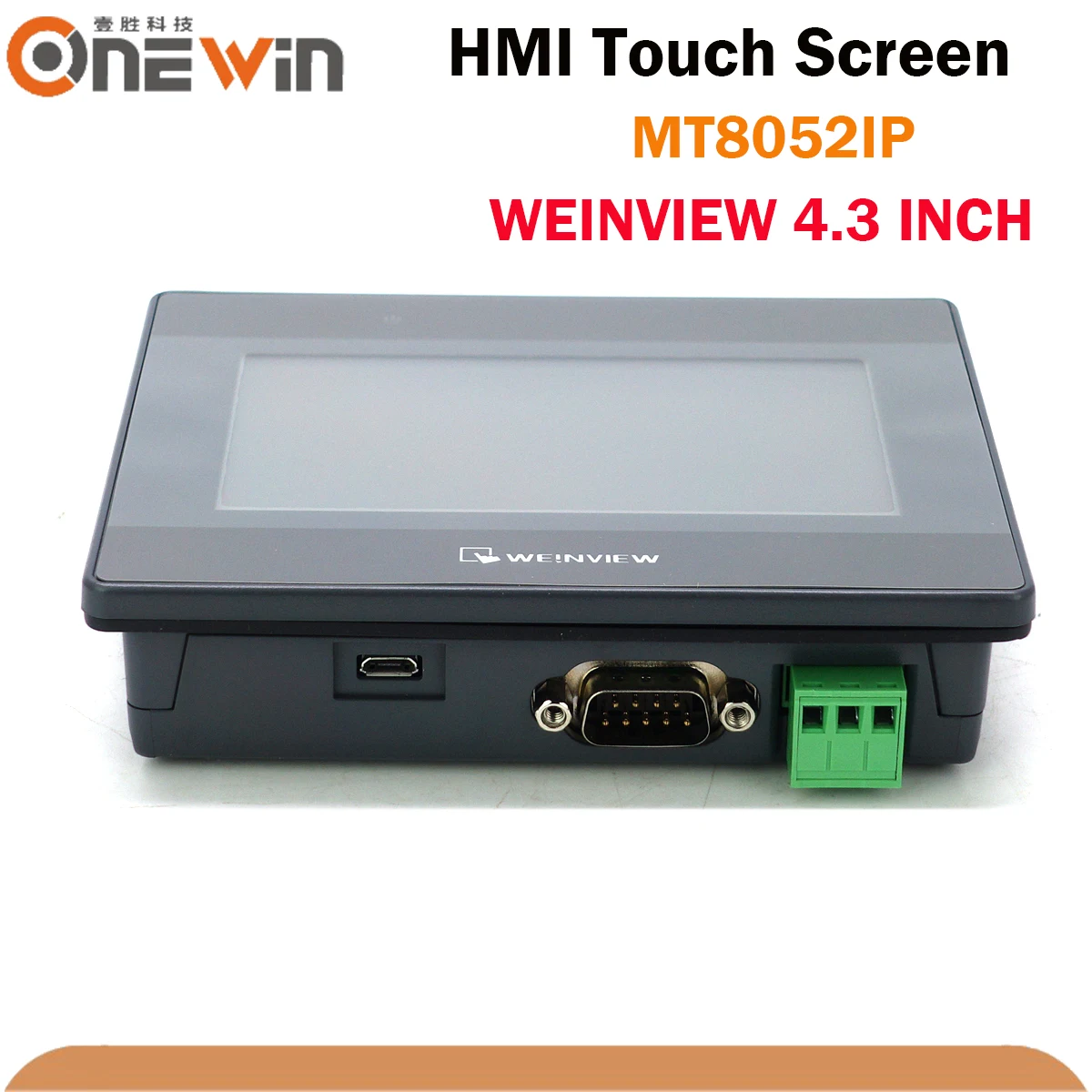 WEINVIEW MT8052iP HMI Touch Screen 4.3 inch USB Ethernet Human Machine Interface Replace MT8051IP TK6051IP
WEINVIEW MT8052iP HMI Touch Screen 4.3 inch USB Ethernet Human Machine Interface Replace MT8051IP TK6051IP