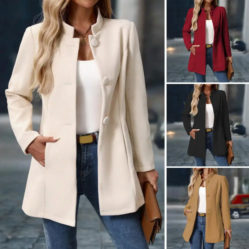 Women's Casual High Neck Long Woolen Coat, 2025 Autumn/winter New Jacket For Women Short Trench Blazer Jacket Outerwear
Women's Casual High Neck Long Woolen Coat, 2025 Autumn/winter New Jacket For Women Short Trench Blazer Jacket Outerwear