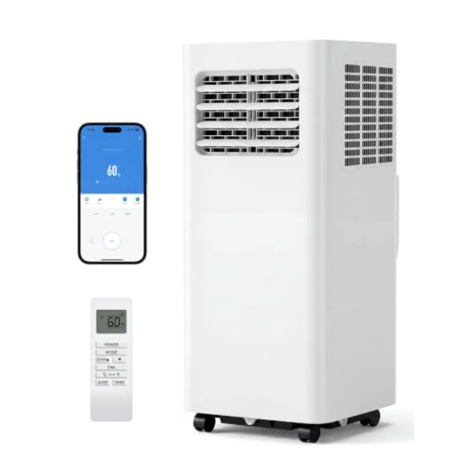 Portable Air Conditioners 12000 BTU 3-in-1 Portable Air Conditioner for Rooms Up to 600 sq.ft. with Cool Fan Dehumidifier Sleep
Portable Air Conditioners 12000 BTU 3-in-1 Portable Air Conditioner for Rooms Up to 600 sq.ft. with Cool Fan Dehumidifier Sleep