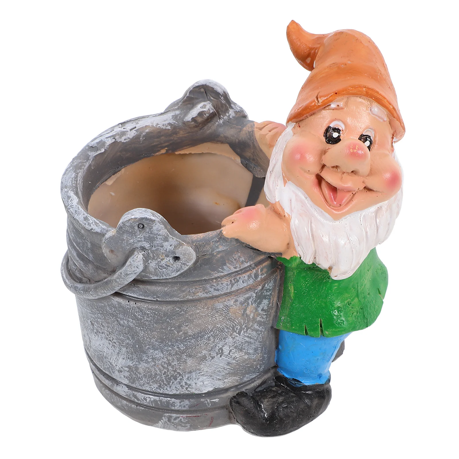 Resin Fairy Gnome Planter Small Creative Flower Pot For Succulents Cacti Indoor Outdoor Decor Garden Miniatures Household Plant
Resin Fairy Gnome Planter Small Creative Flower Pot For Succulents Cacti Indoor Outdoor Decor Garden Miniatures Household Plant