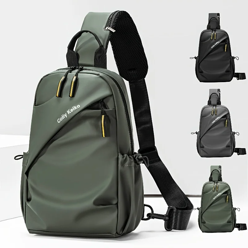 Men's Minimalist Chest Bag PU Waterproof Multi-Pocket Crossbody Bag for Daily Commuting Cycling Outdoor Sports
Men's Minimalist Chest Bag PU Waterproof Multi-Pocket Crossbody Bag for Daily Commuting Cycling Outdoor Sports