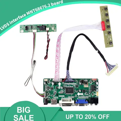 NIEUWE Monitor Kit voor G185HAN01.0 G185HAN01.1 HDMI + DVI + VGA LCD LED Scherm Controller Board Driver LVDS 30 pins Panel