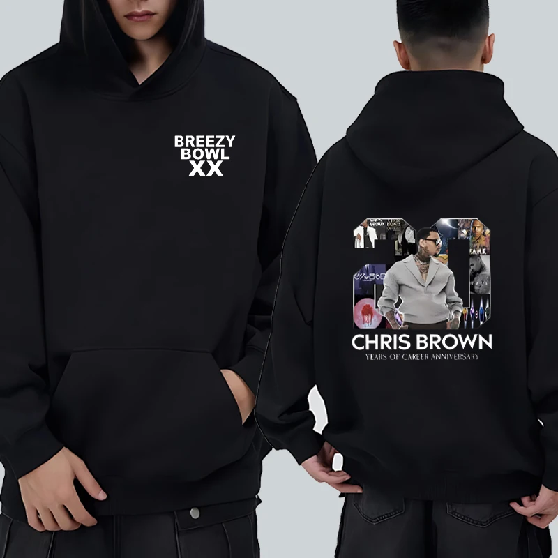 Chris Brown Breezy Bowl XX Tour 2025 printed Hoodies Men Women Fashion Hip Hop Fleece Sweatshirts Casual Loose Pullover Unisex
Chris Brown Breezy Bowl XX Tour 2025 printed Hoodies Men Women Fashion Hip Hop Fleece Sweatshirts Casual Loose Pullover Unisex