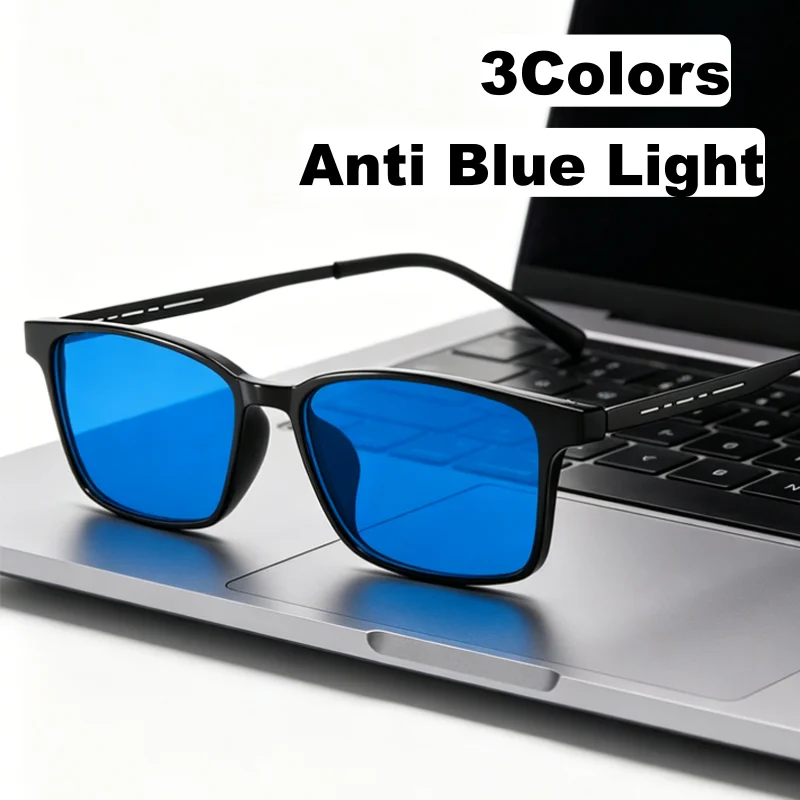 2026 New Men's Business Blue Light Blocking Glasses Gaming Goggles with Blue and Purple Lenses for Mobile Phones and Computers
2026 New Men's Business Blue Light Blocking Glasses Gaming Goggles with Blue and Purple Lenses for Mobile Phones and Computers
