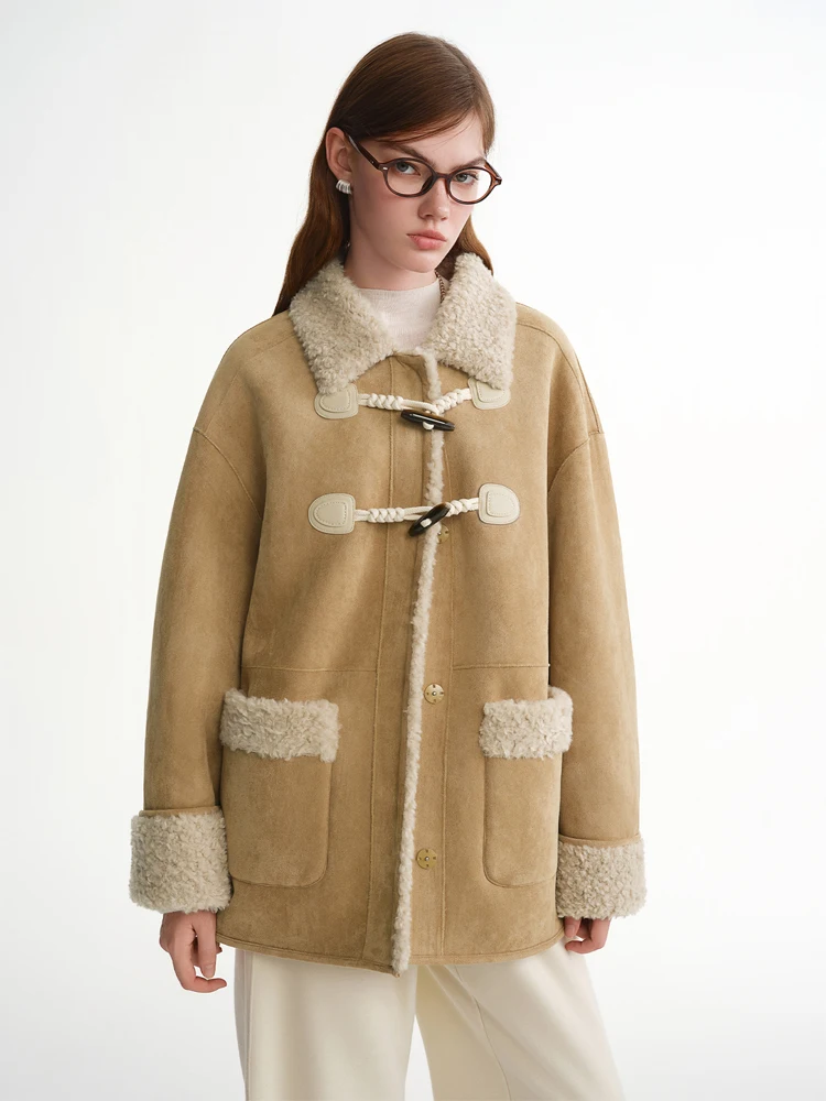 Snowy Lacape Filter Large Size Women's Jaet Lamb Fur Coat Autumn Winter Warm Faux Fur Coat Button Design Commute Sle
Snowy Lacape Filter Large Size Women's Jaet Lamb Fur Coat Autumn Winter Warm Faux Fur Coat Button Design Commute Sle