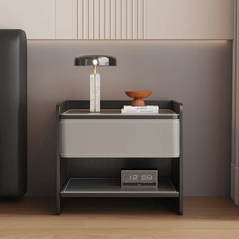 Storage Drawer Nightstand Nordic Modern Luxury Bedroom Minimalist Bedside Table Design Wood Mesa De Cabeceira Hotel Furniture
Storage Drawer Nightstand Nordic Modern Luxury Bedroom Minimalist Bedside Table Design Wood Mesa De Cabeceira Hotel Furniture