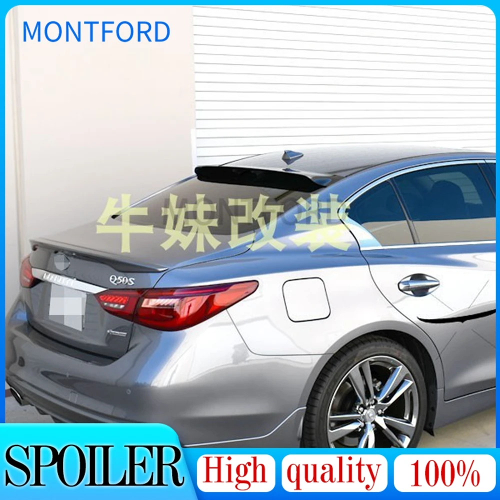 For Infiniti Q50 Spoiler 2013+ High Quality PMMA material car roof sun visor spoiler
For Infiniti Q50 Spoiler 2013+ High Quality PMMA material car roof sun visor spoiler