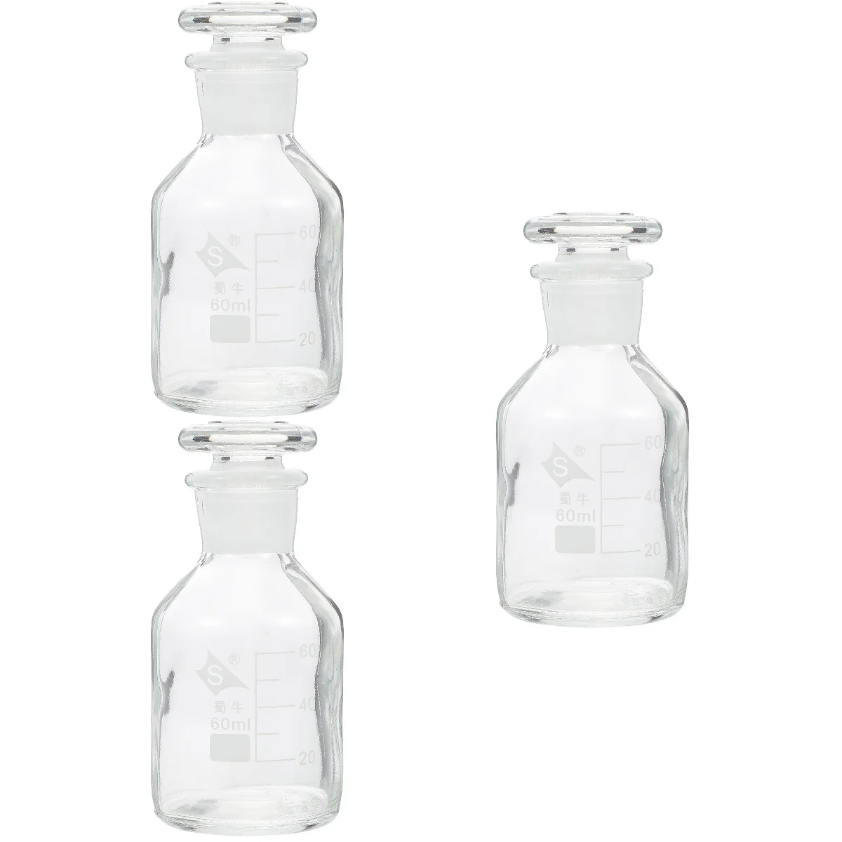 3 Pcs Glass Reagent Bottle Chemicals Laboratory Tank Sample Wide Mouth Bottles Thickened
3 Pcs Glass Reagent Bottle Chemicals Laboratory Tank Sample Wide Mouth Bottles Thickened