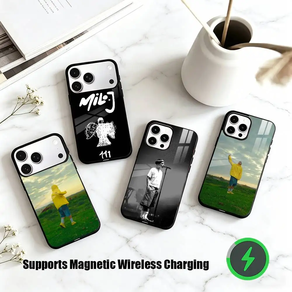 M-Milo J Argentine Trap Singer Phone Case For iPhone17,16,15,14,13,12,11 Plus,Pro Compatible with magnetic wireless charging
M-Milo J Argentine Trap Singer Phone Case For iPhone17,16,15,14,13,12,11 Plus,Pro Compatible with magnetic wireless charging