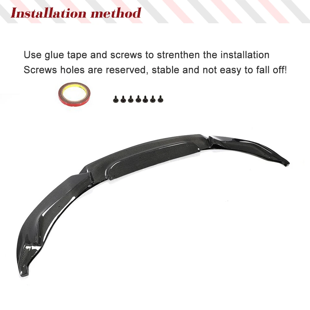 Carbon Fiber Front Bumper Lip for BMW F80 M3 F82 F83 M4 2014-2019 Car Front Lip Chin Spoiler Guard Body Kits
Carbon Fiber Front Bumper Lip for BMW F80 M3 F82 F83 M4 2014-2019 Car Front Lip Chin Spoiler Guard Body Kits