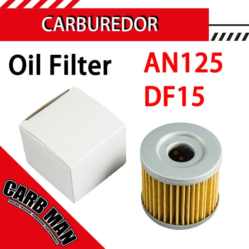 Motorcycle Part Oil Filter For Suzuki GZ125 150 AN125 AN150 HJ125 GS125 EN125 GT125 GN125 DF15 1996-2012 DF15A DF8A 16510-05240
Motorcycle Part Oil Filter For Suzuki GZ125 150 AN125 AN150 HJ125 GS125 EN125 GT125 GN125 DF15 1996-2012 DF15A DF8A 16510-05240