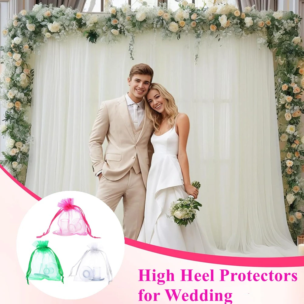 36 Pairs Heel Repair Cap Cover Heel Stoppers High Heel Protectors Perfect for Grass Gravel Wetlands Outdoor Wedding Party Events
36 Pairs Heel Repair Cap Cover Heel Stoppers High Heel Protectors Perfect for Grass Gravel Wetlands Outdoor Wedding Party Events