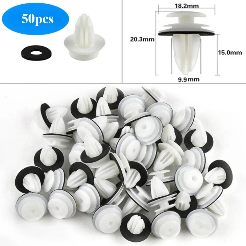 50Pcs Auto Bumper Mudguard Automotive Fastener Clip Car General Accessories Car Interior Door Panel Card Trim Fastener Clips
50Pcs Auto Bumper Mudguard Automotive Fastener Clip Car General Accessories Car Interior Door Panel Card Trim Fastener Clips