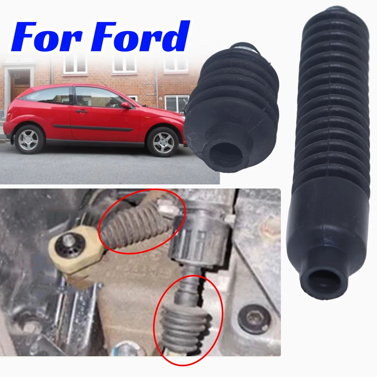 Для Ford Focus 1998-2011, рычаг переключения передач, уплотнительные гетры, соединительная втулка, сменная втулка 1332491, запасные части 
Для Ford Focus 1998-2011, рычаг переключения передач, уплотнительные гетры, соединительная втулка, сменная втулка 1332491, запасные части