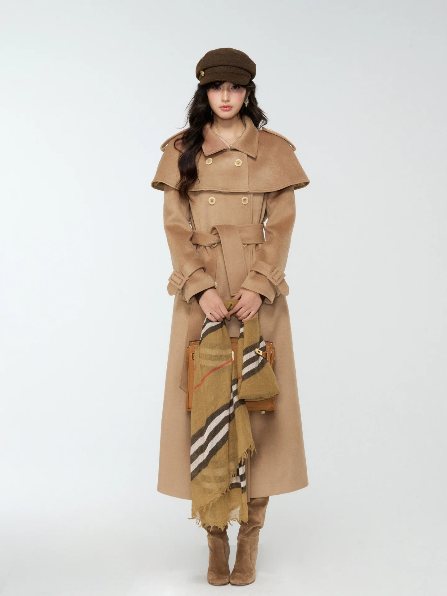 Baker Street Fem Detective 2025 Long Woolen Coat in Brown Color for Women Sexy Sle Regular Thin Online Exclusive
Baker Street Fem Detective 2025 Long Woolen Coat in Brown Color for Women Sexy Sle Regular Thin Online Exclusive