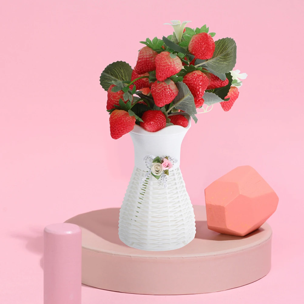 2 Pcs Artificial Simulation Strawberry Bouquet Bride Home Decor Fake Red Fruit Pvc Faux
2 Pcs Artificial Simulation Strawberry Bouquet Bride Home Decor Fake Red Fruit Pvc Faux